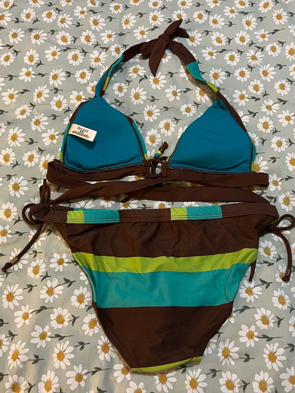 Decree Stripes Bikini Set - Picture 2 of 4